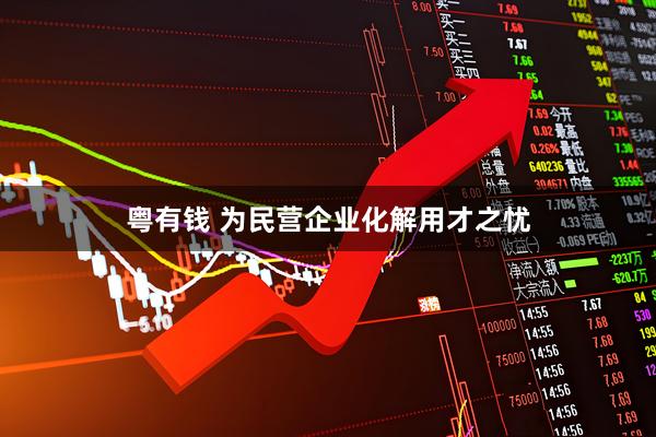 粤有钱 为民营企业化解用才之忧