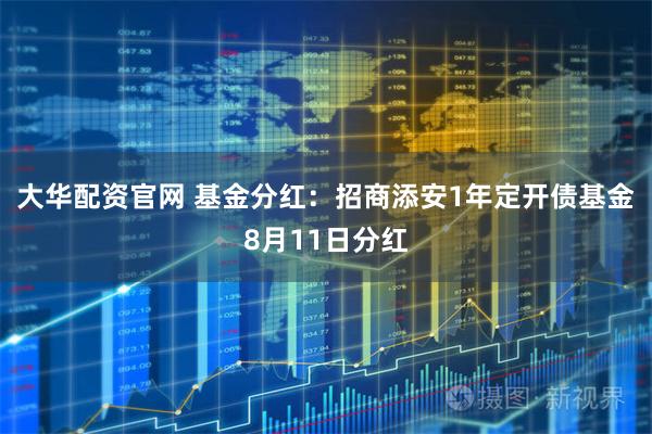 大华配资官网 基金分红：招商添安1年定开债基金8月11日分红